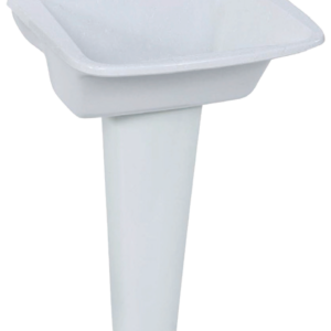 AJ RORATO Tanque com Coluna Marmore Sintetico Granitado N1 55cmx41cm